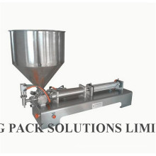 Semi Automatic Pastes Liquid Sauce Butter Ketchup Filling Machine